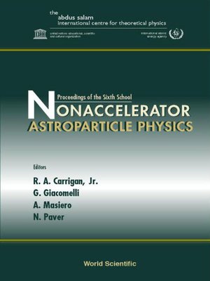 cover image of Nonaccelerator Astroparticle Physics, Proceedings of the Sixth School